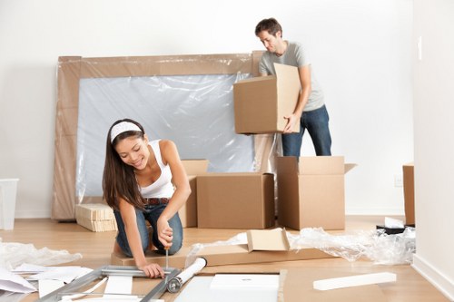 Office removals planning in Earls Court with careful packing and transport