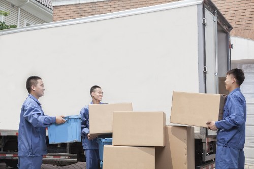 Local removals team handling a home move in Earls Court