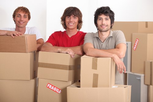Public liability insurance and careful handling during a removal job
