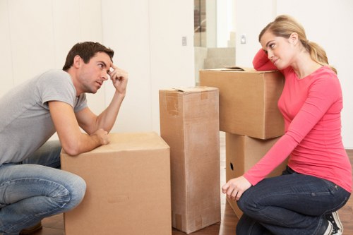 Careful packing support for an Earls Court flat move