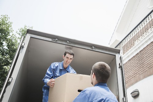 Low-carbon van used for a sustainable move in Earls Court